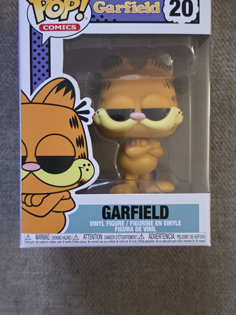 Funko Pop Garfield #20 Vinyl Figure - Nickelodeon Exclusive Collectible Toy